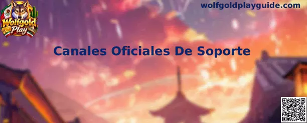 Canales Oficiales De Soporte Wolfgold Play