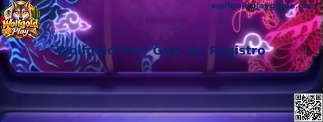 Guía visual del proceso de registro relacionado con Wolfgold Play