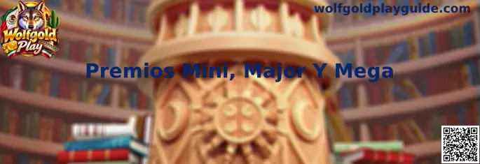 Premios Mini, Major y Mega en la función Money Respin de Wolf Gold