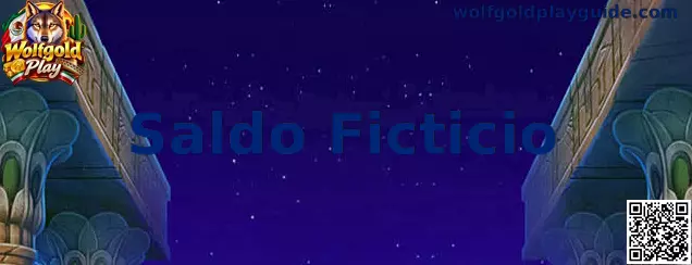 Ejemplo ilustrativo de Saldo Ficticio en una modalidad demo de Wolfgold Play