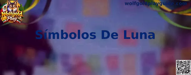Símbolos De Luna del juego Wolfgold Play