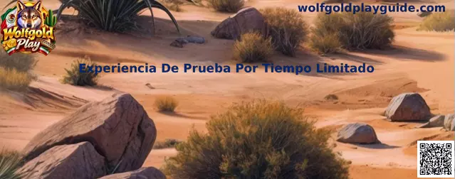 Guía visual de Wolfgold Play sobre sesiones de prueba de videojuegos por tiempo limitado