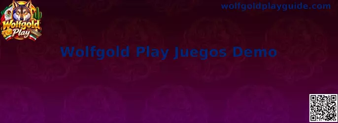 Interfaz de prueba de Wolfgold Play Juegos Demo