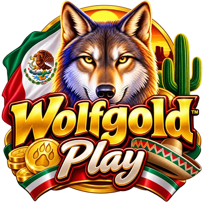 Logotipo oficial de Wolfgold Play